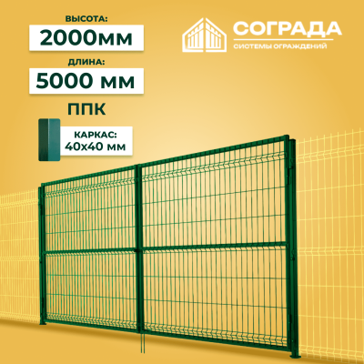Ворота ПРОМ-3D 2000*5000 мм